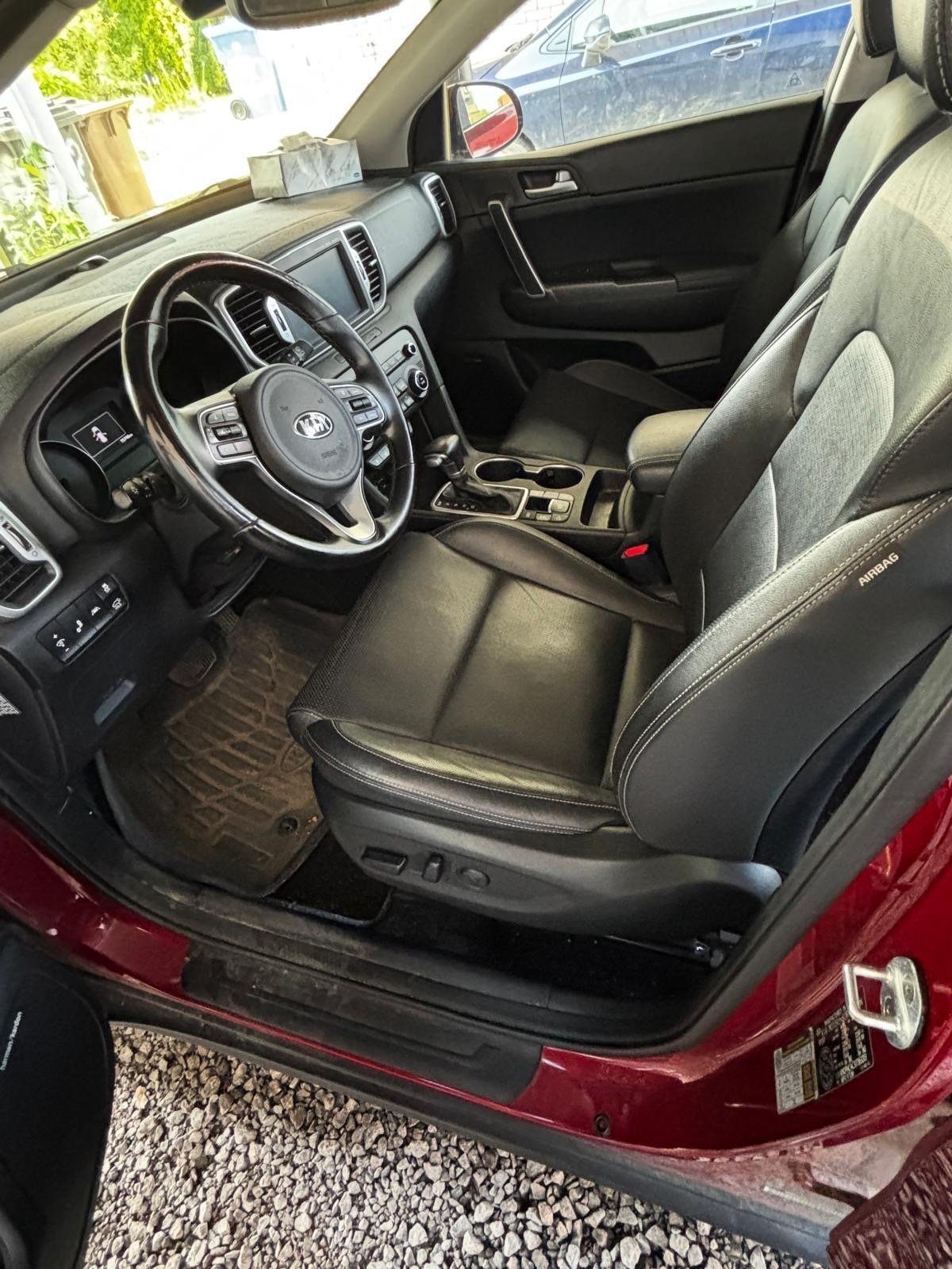 Kia avant nettoyage